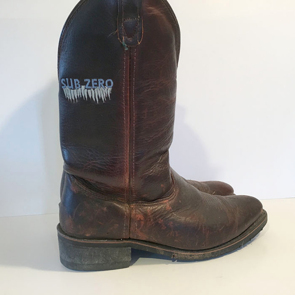Double H Other - SALE Double H leather insulated cowboy boots 10EE